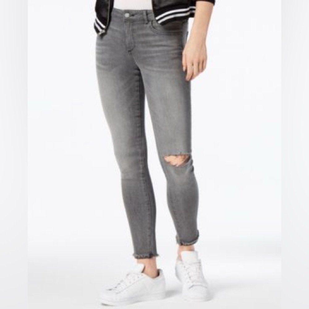DL1961 Women's #3 Instasculpt Skinny Gray Jeans